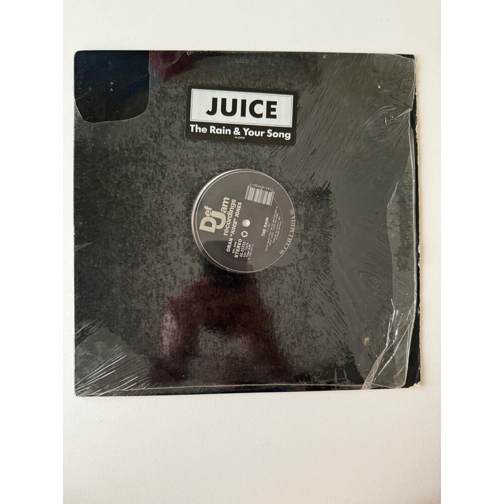 Oran Juice Jones Rain Your Song 12" Vinyl Single Def Jam 44-05930 Shrink VG+